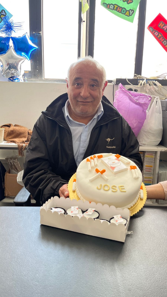 José con torta
